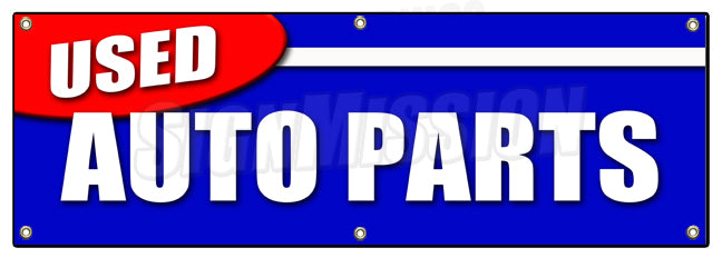 Used Auto Parts Banner