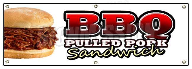 BBQ Pulled Pork Sandwich Banner