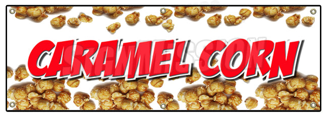 Caramel Corn Banner