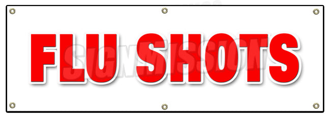 Flu Shots Banner