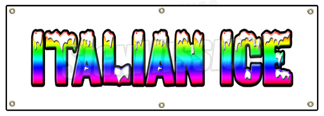 Italian Ice Banner