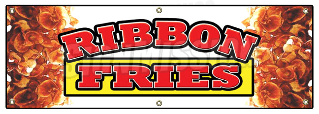 Ribbon Fries Banner