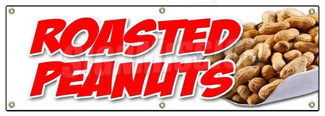 Roasted Peanuts Banner