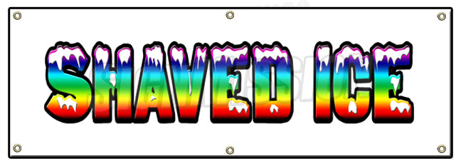 Shaved Ice Banner
