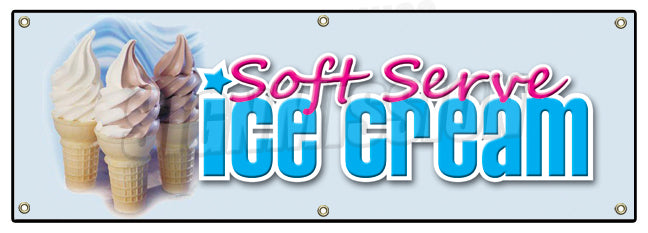 Soft Serve Banner