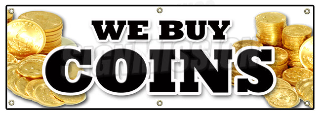 We Buy Coins Banner