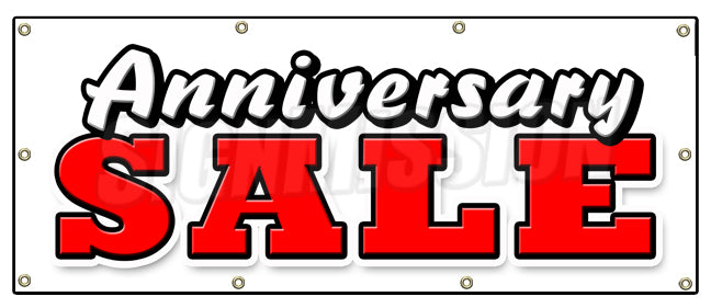 Anniversary Sale Banner