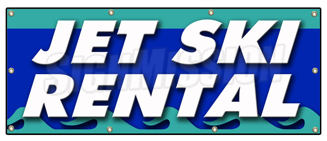 Jet Ski Rental Banner