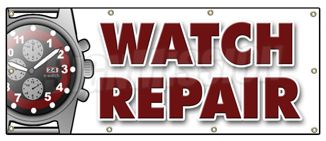 Watch Repair Banner