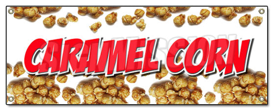 Caramel Corn Banner