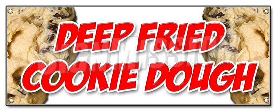 Deep Fried Cookie Dough Banner