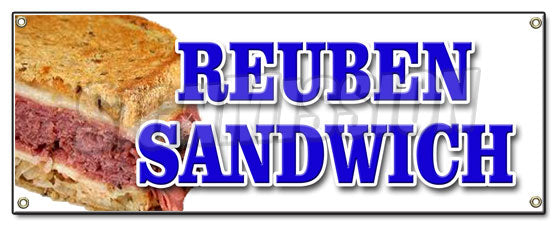 Reuben Sandwich Banner
