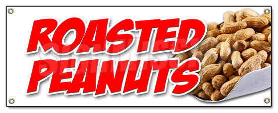 Roasted Peanuts Banner
