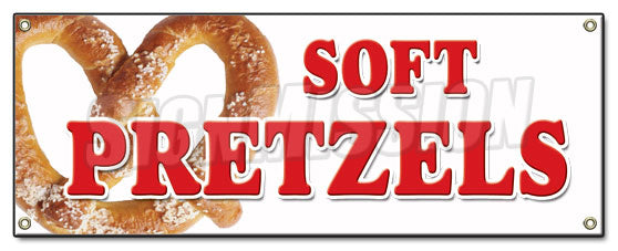 Soft Pretzels Banner