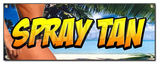 Spray Tan Banner