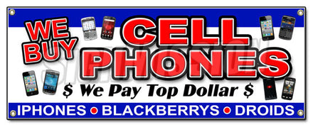We Buy Cell Phones Banner