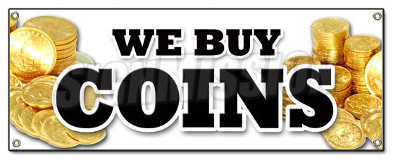 We Buy Coins Banner