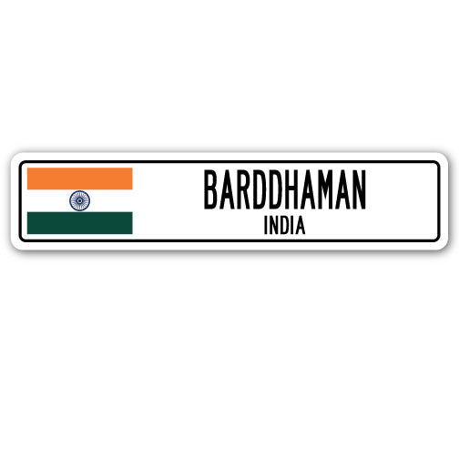 BARDDHAMAN, INDIA Street Sign