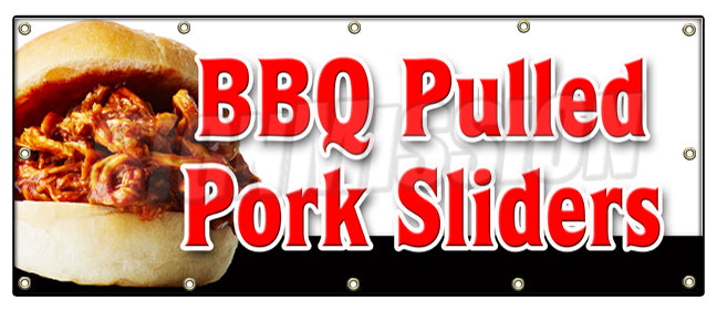 Bbq Pulled Pork Sliders Banner