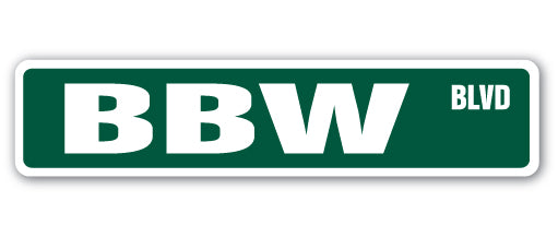 Bbw Street Vinyl Decal Sticker