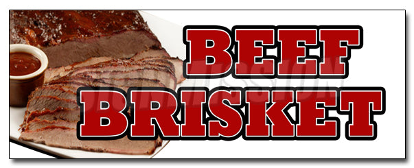 Beef Brisket Decal