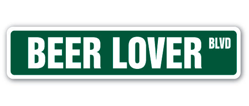 Beer Lover Street Vinyl Decal Sticker