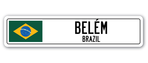 BELEM, BRAZIL Street Sign