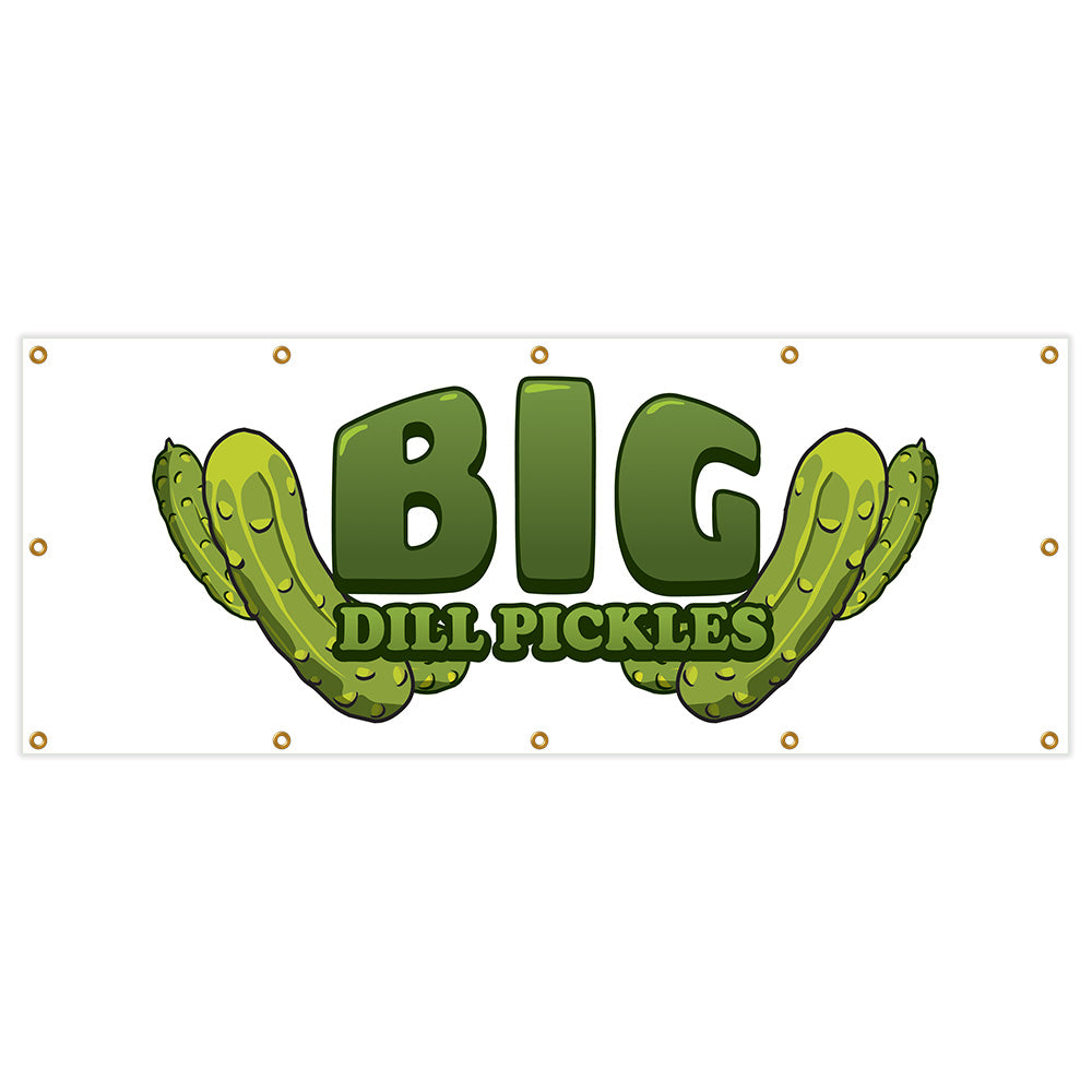 Big Dill Pickles Banner