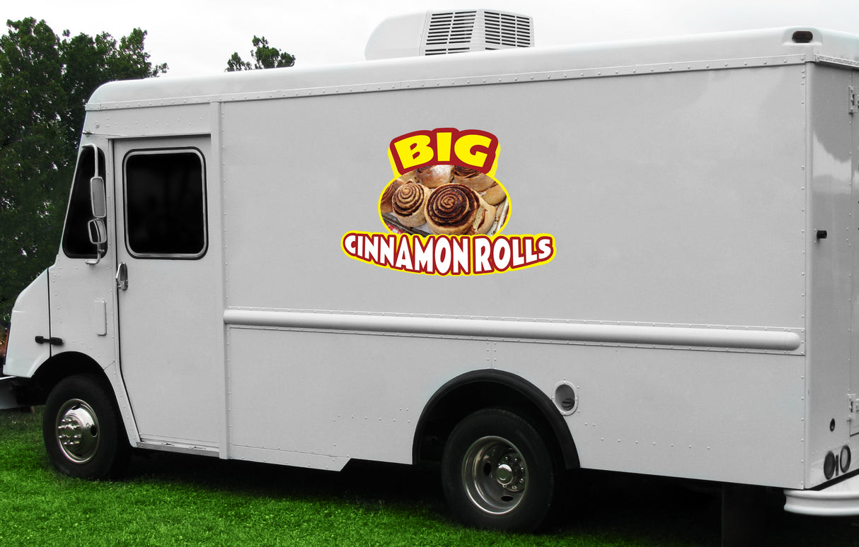 Big Cinnamon Rolls Die Cut Decal