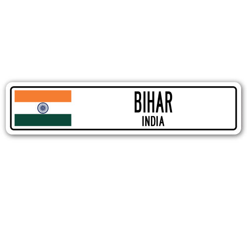 BIHAR, INDIA Street Sign