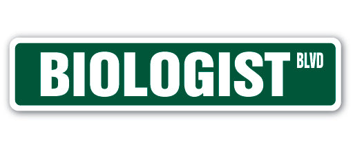 Biologist Street Vinyl Decal Sticker