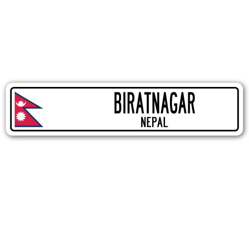 BIRATNAGAR, NEPAL Street Sign