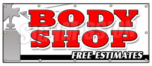 Body Shop Free Estimates Banner