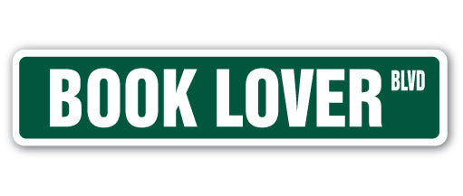 Book Lover Street Vinyl Decal Sticker
