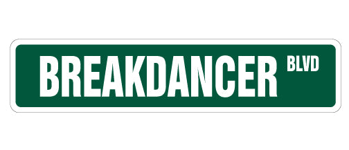 Breakdancer Street Vinyl Decal Sticker