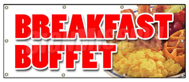 Breakfast Buffet Banner