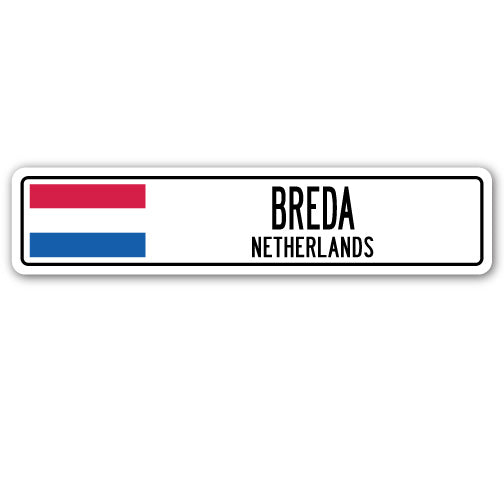 BREDA, NETHERLANDS Street Sign