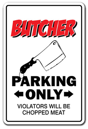 Butcher Vinyl Decal Sticker