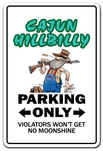 Cajun Hillbilly Vinyl Decal Sticker