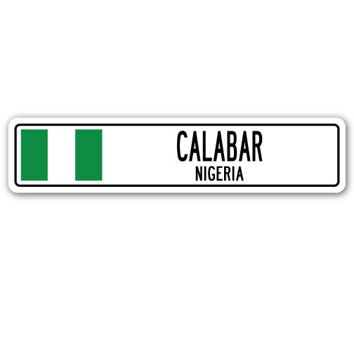 CALABAR, NIGERIA Street Sign