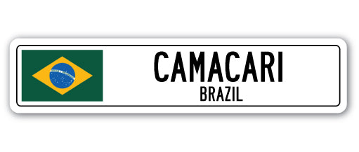 CAMACARI, BRAZIL Street Sign