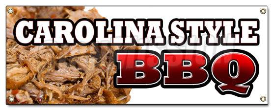 Carolina Style BBQ Banner