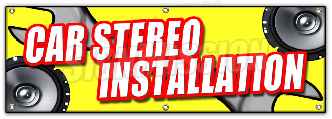 Car Stereo Installation Banner