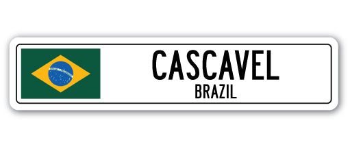 CASCAVEL, BRAZIL Street Sign