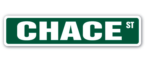CHACE Street Sign