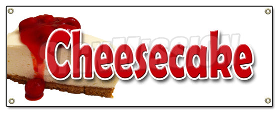 Cheesecake Banner