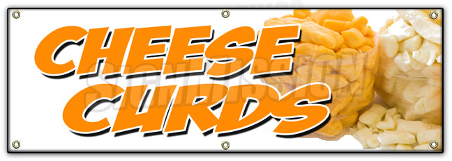 Cheese Curds Banner