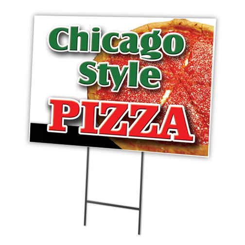 CHICAGO STYLE PIZZA