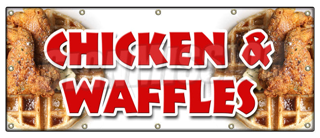 Chicken & Waffles Banner