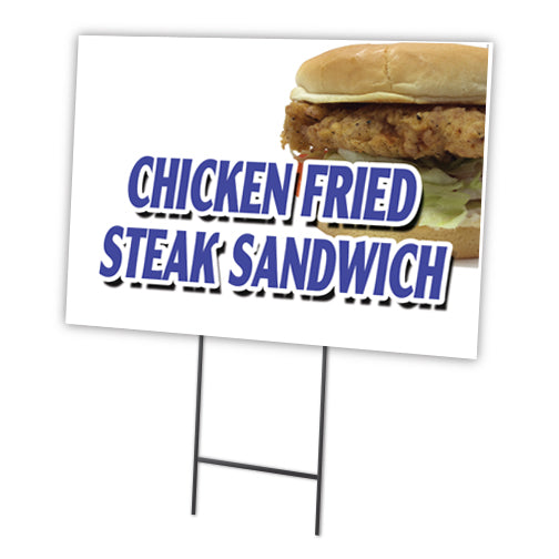 CHICKEN FRIED STEAK SANDWICH